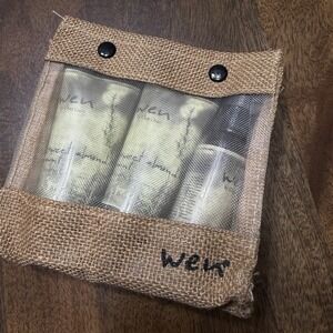 Wen Sweet Almond Mint Cleansing conditioner And Replenishing Treatment 2 oz